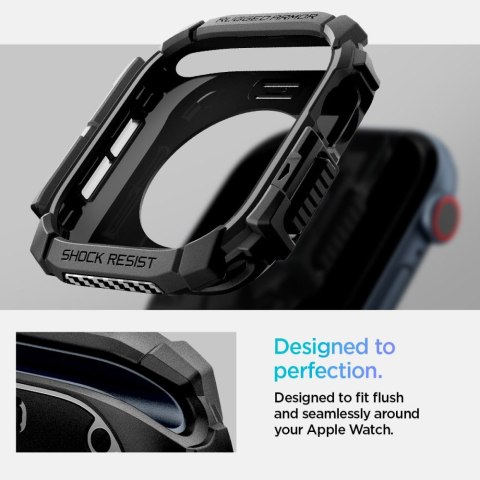SPIGEN RUGGED ARMOR APPLE WATCH 10 / 11 (42 MM) MATTE BLACK