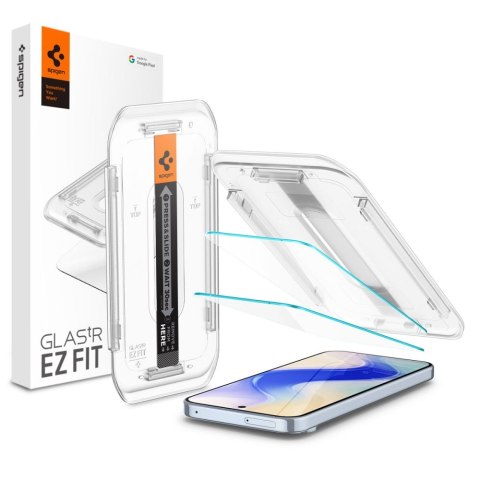 SZKŁO HARTOWANE SPIGEN GLAS.TR "EZ FIT" 2-PACK GOOGLE PIXEL 9 PRO XL / 10 PRO XL CLEAR