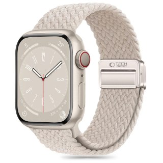 TECH-PROTECT NYLONMAG APPLE WATCH 8 / 9 / 10 / 11 / SE (40 / 41 / 42 MM) NATURAL TITANIUM