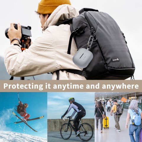 TECH-PROTECT SILICONE HOOK SAMSUNG GALAXY BUDS 3 / 3 FE / 3 PRO BLACK