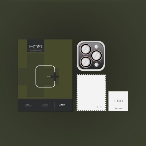 OSŁONA APARATU HOFI CAMRING PRO+ IPHONE 16 PRO / 16 PRO MAX / 17 PRO / MAX DESERT TITANIUM