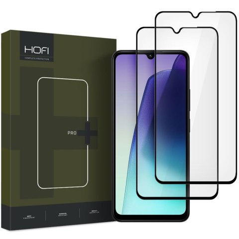 SZKŁO HARTOWANE HOFI GLASS PRO+ 2-PACK XIAOMI REDMI A5 4G / 14C / POCO C75 BLACK