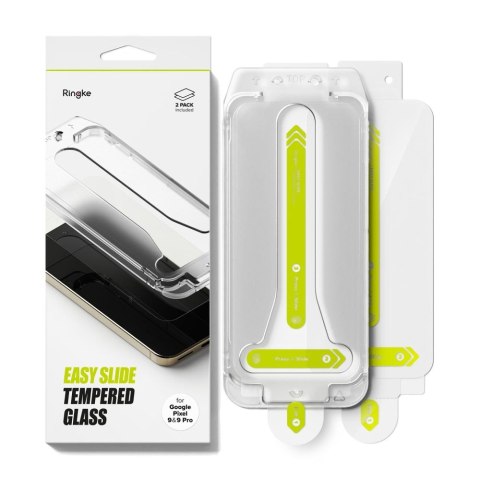 SZKŁO HARTOWANE RINGKE EASY SLIDE 2-PACK GOOGLE PIXEL 9 / 9 PRO / 10 / 10 PRO CLEAR