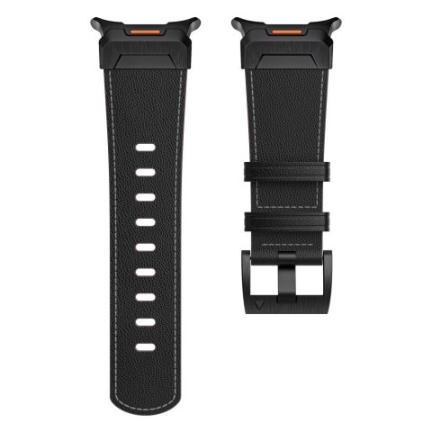 TECH-PROTECT DELTA PRO SAMSUNG GALAXY WATCH ULTRA 2024 / 2025 (47 MM) LEATHER BLACK