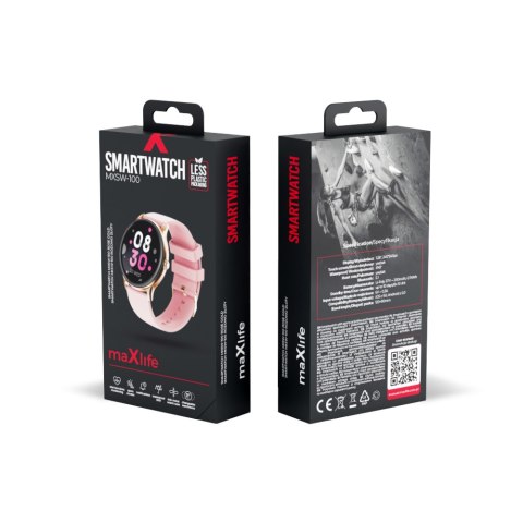 Maxlife smartwatch MXSW-100 różowo-złoty