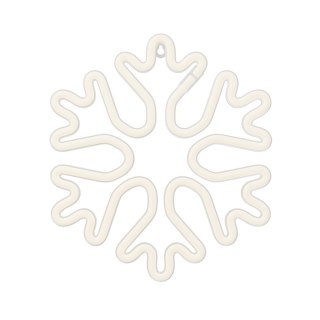 Neon LED CHRISTMAS PŁATEK ŚNIEGU biały FLNE20 Forever Light