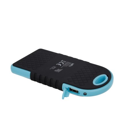 Power bank solarny Setty 5000 mAh niebieski R