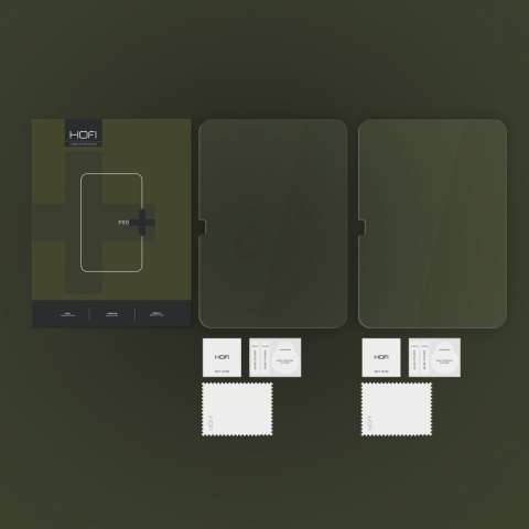 SZKŁO HARTOWANE HOFI GLASS PRO+ 2-PACK IPAD 10.9" 10 / 2022 / 11" 11 / 2025 CLEAR