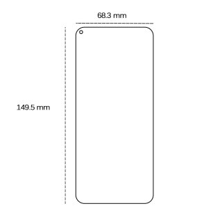 Szkło hartowane 2,5D do Huawei Nova 5T / Honor 20