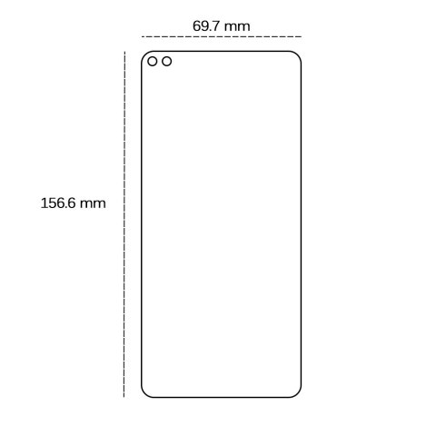 Szkło hartowane 2,5D do Motorola Moto G100 / G200 / G60S / G51 5G / G9 Power / T-Phone Pro 6/128GB