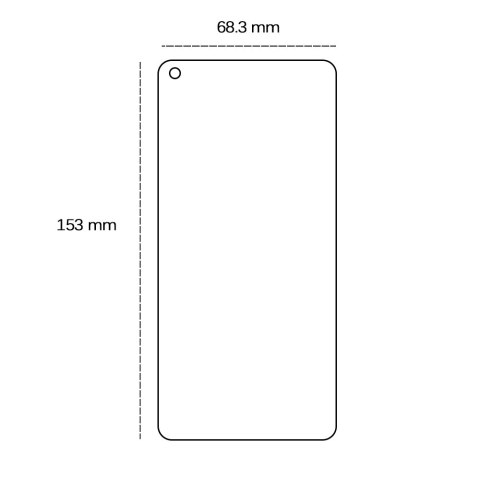 Szkło hartowane 2,5D do Oppo Reno 5 4G / Reno 5 5G / Reno 5K 5G / Find X3 Lite