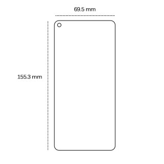 Szkło hartowane 2,5D do Realme 8 5G