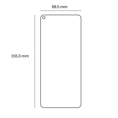 Szkło hartowane 2,5D do Samsung Galaxy A11 / M11 Szkło hartowane 2,5D do Samsung Galaxy A11 / M11