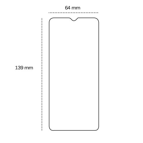 Szkło hartowane 2,5D do Samsung Galaxy A40 Szkło hartowane 2,5D do Samsung Galaxy A40