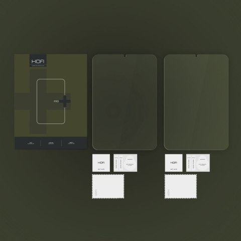 SZKŁO HARTOWANE HOFI GLASS PRO+ 2-PACK IPAD MINI 8.3" 6 / 7 / 2021-2024 CLEAR