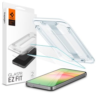 SZKŁO HARTOWANE SPIGEN GLAS.TR "EZ FIT" 2-PACK GALAXY A56 5G / S24 FE CLEAR