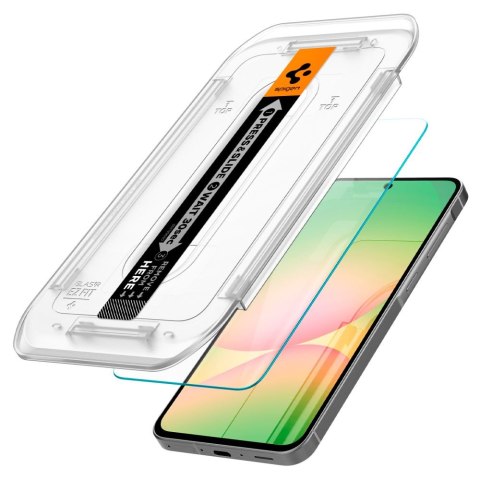 SZKŁO HARTOWANE SPIGEN GLAS.TR "EZ FIT" 2-PACK GALAXY A56 5G / S24 FE CLEAR