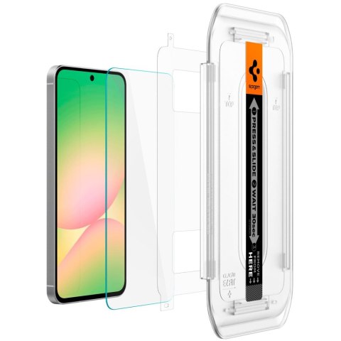 SZKŁO HARTOWANE SPIGEN GLAS.TR "EZ FIT" 2-PACK GALAXY A56 5G / S24 FE CLEAR