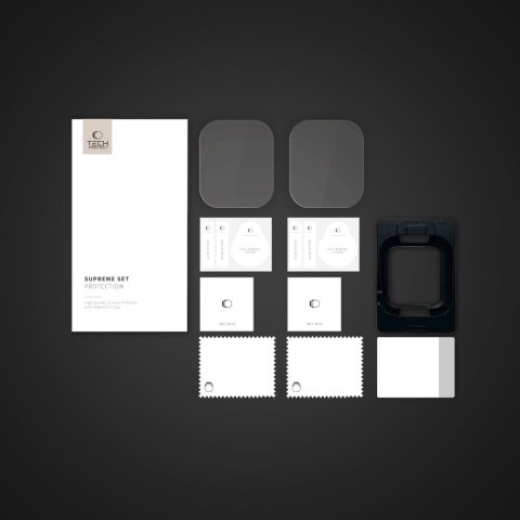 FOLIA HYDROŻELOWA TECH-PROTECT SUPREME SET 2-PACK APPLE WATCH 10 / 11 (46 MM) CLEAR