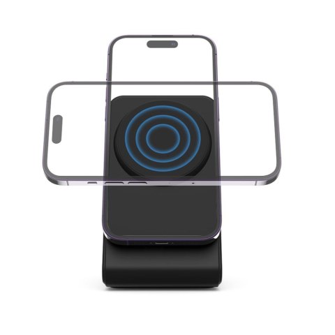 TECH-PROTECT QI15W-A38 MAGNETIC MAGSAFE WIRELESS CHARGER BLACK