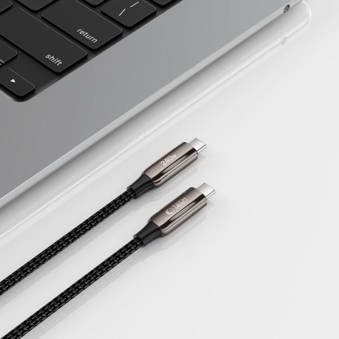 TECH-PROTECT UB10T ULTRABOOST TYPE-C CABLE PD 240W / QC4.0 200CM BLACK