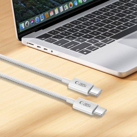TECH-PROTECT ULTRABOOST LITE TYPE-C CABLE PD 60W / 3A 100CM COOL GREY