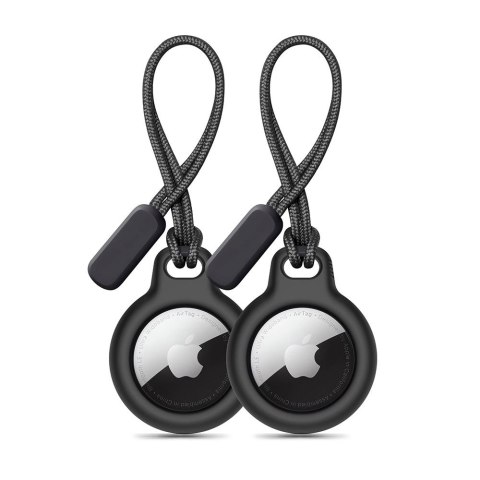 TECH-PROTECT ROUGH CHAIN 2-PACK APPLE AIRTAG 1 / 2 BLACK