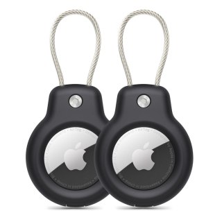 TECH-PROTECT ROUGH VEIN 2-PACK APPLE AIRTAG 1 / 2 BLACK