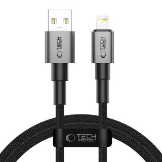 TECH-PROTECT ULTRABOOST DNA LIGHTNING CABLE 15W/3A 100CM IRON GREY