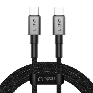 TECH-PROTECT ULTRABOOST DNA TYPE-C CABLE PD 100W / 5A 200CM IRON GREY