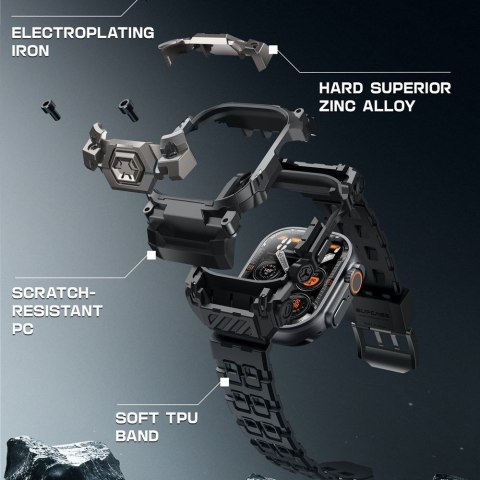 SUPCASE UB ORE APPLE WATCH ULTRA 1 / 2 / 3 (49 MM) BLACK