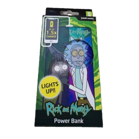 Rick & Morty power bank 4000 mAh Light-Up Eyes Rick & Morty power bank 4000 mAh Light-Up Eyes
