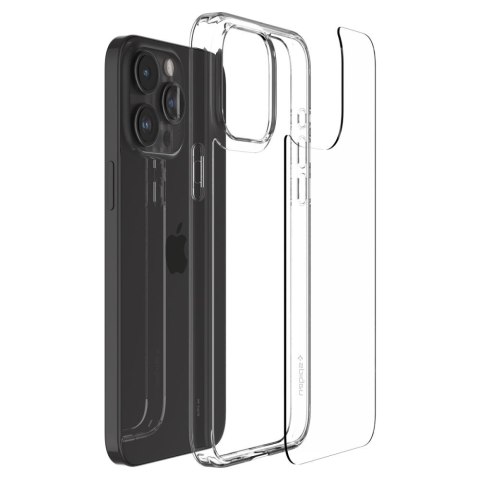 Spigen nakładka Airskin Hybrid do iPhone 15 Pro Max 6,7" crystal clear Spigen nakładka Airskin Hybrid do iPhone 15 Pro Max 6,7" crystal clear