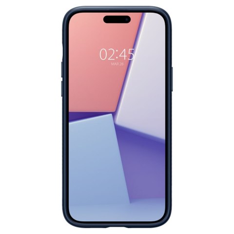 Spigen nakładka Liquid Air do iPhone 15 6,1" granatowa Spigen nakładka Liquid Air do iPhone 15 6,1" granatowa
