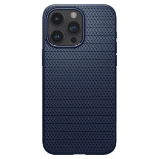 Spigen nakładka Liquid Air do iPhone 15 Pro 6,1" granatowa