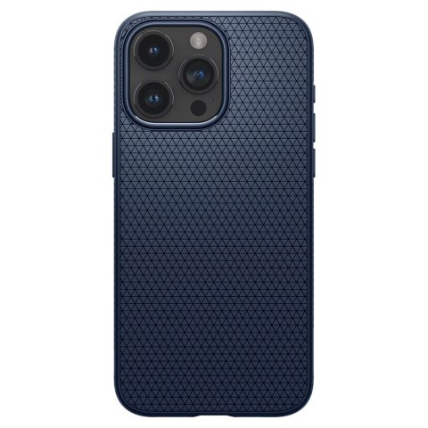 Spigen nakładka Liquid Air do iPhone 15 Pro 6,1" granatowa Spigen nakładka Liquid Air do iPhone 15 Pro 6,1" granatowa