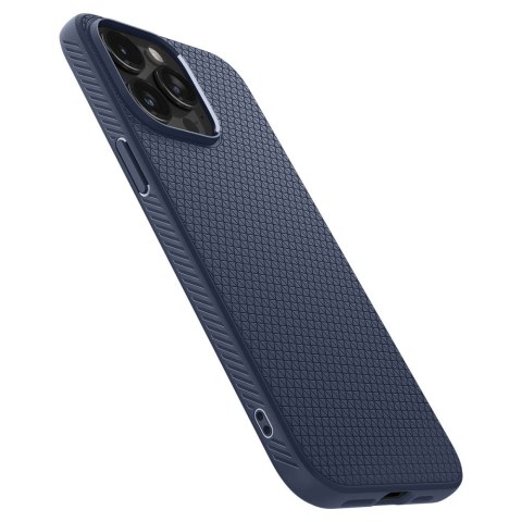 Spigen nakładka Liquid Air do iPhone 15 Pro 6,1" granatowa Spigen nakładka Liquid Air do iPhone 15 Pro 6,1" granatowa
