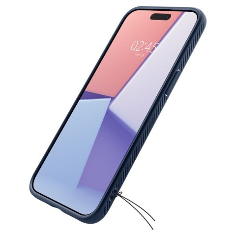 Spigen nakładka Liquid Air do iPhone 15 Pro 6,1" granatowa Spigen nakładka Liquid Air do iPhone 15 Pro 6,1" granatowa