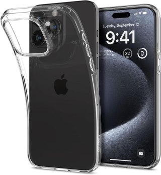Spigen nakładka Liquid Crystal do iPhone 15 Pro 6,1" crystal clear