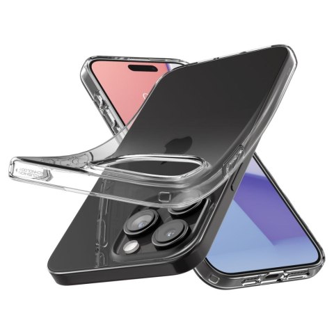 Spigen nakładka Liquid Crystal do iPhone 15 Pro 6,1" crystal clear Spigen nakładka Liquid Crystal do iPhone 15 Pro 6,1" crystal clear
