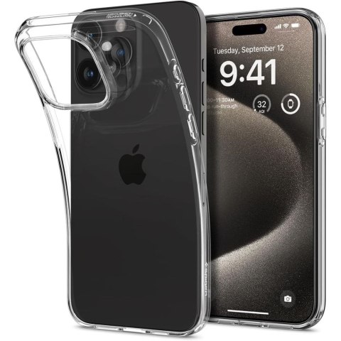 Spigen nakładka Liquid Crystal do iPhone 15 Pro Max 6,7" crystal clear Spigen nakładka Liquid Crystal do iPhone 15 Pro Max 6,7" crystal clear