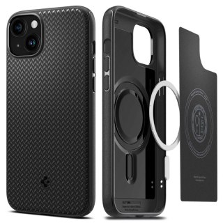 Spigen nakładka Mag Armor Magsafe do iPhone 15 6,1" matowa czarna