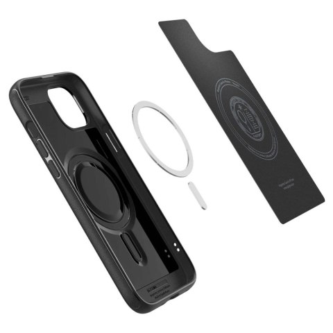 Spigen nakładka Mag Armor Magsafe do iPhone 15 6,1" matowa czarna