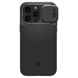 Spigen nakładka Optik Armor Mag Magsafe do iPhone 15 Pro Max 6,7" czarna