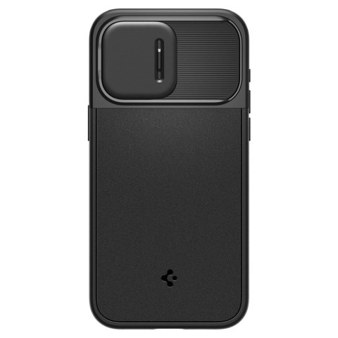Spigen nakładka Optik Armor Mag Magsafe do iPhone 15 Pro Max 6,7" czarna Spigen nakładka Optik Armor Mag Magsafe do iPhone 15 Pro Max 6,7" czarna