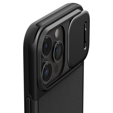 Spigen nakładka Optik Armor Mag Magsafe do iPhone 15 Pro Max 6,7" czarna Spigen nakładka Optik Armor Mag Magsafe do iPhone 15 Pro Max 6,7" czarna