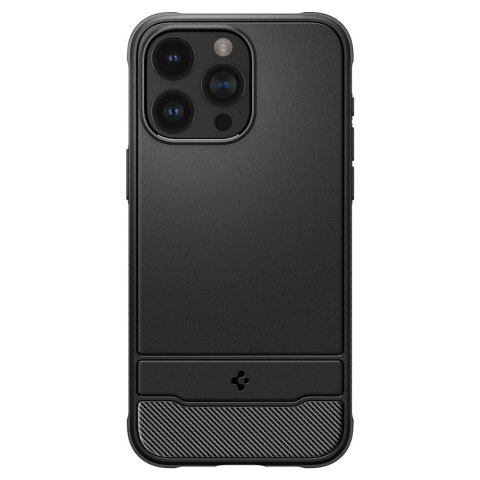 Spigen nakładka Rugged Armor Mag Magsafe do iPhone 15 Pro 6,1" matowa czarna