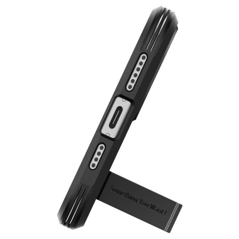 Spigen nakładka Tough Armor Mag Magsafe do iPhone 15 6,1" czarna Spigen nakładka Tough Armor Mag Magsafe do iPhone 15 6,1" czarna