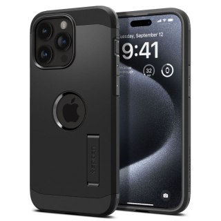 Spigen nakładka Tough Armor Mag Magsafe do iPhone 15 Pro 6,1" czarna