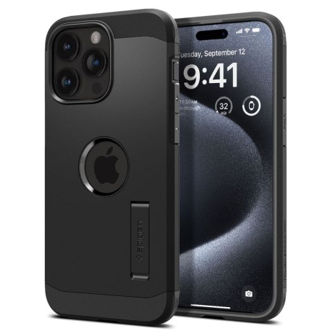 Spigen nakładka Tough Armor Mag Magsafe do iPhone 15 Pro 6,1" czarna Spigen nakładka Tough Armor Mag Magsafe do iPhone 15 Pro 6,1" czarna